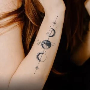 Cosmic Alignment Tattoo