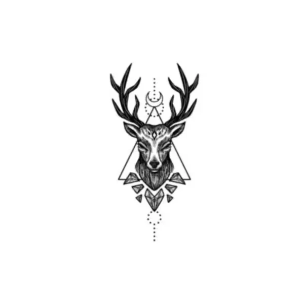 Mystic Stag Tattoo