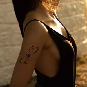 Celestial Wonders   Realistic Temporary tattoo