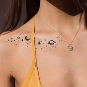 Cosmic Dreams   Realistic Temporary tattoo