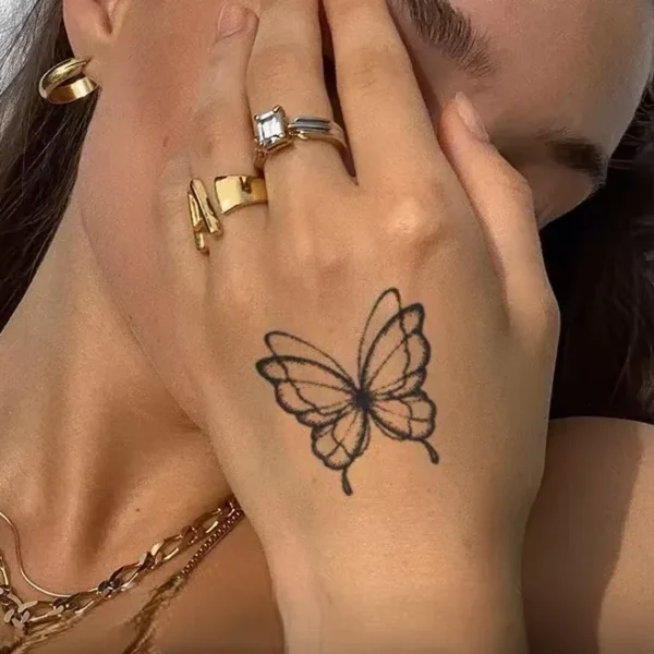 Delicate Butterfly   Realistic Temporary tattoo