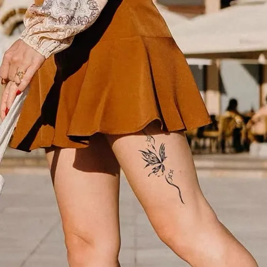 Enchanted Butterfly   Realistic Temporary tattoo