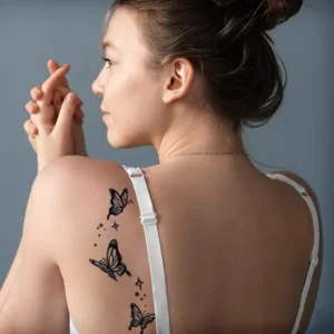 Flight of Butterflies   Realistic Temporary tattoo