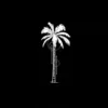 Tropical Palm Tree Temporary Tattoo