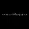 Serendipity Starry Script Temporary Tattoo